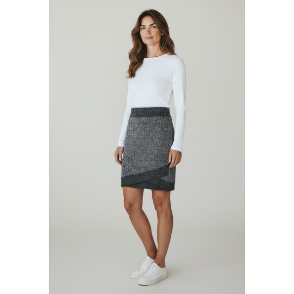 Guess Gray Bandage Skirt Women’s Mini Y2K Pull-on Body-con Size S - Picture 2 of 11